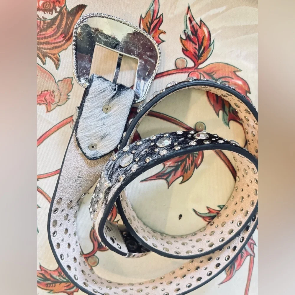 BHW Western Cowgirl Bling Belt